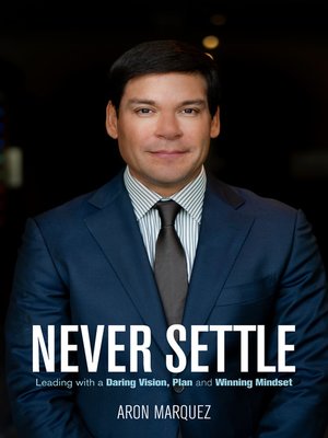 cover image of Never Settle: Leading With a Daring Vision, Plan and Winning Mindset